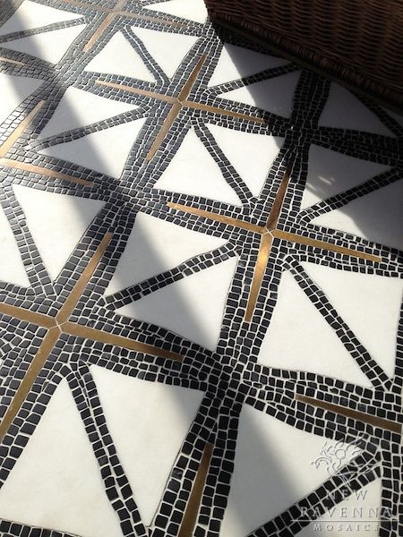 fierce tiles Ravenna Mosaics, Floor Medallion, New Ravenna, Interior Design Minimalist, Textil Design, Surf Shack, Mosaic Flooring, Floor Patterns, Stone Mosaic