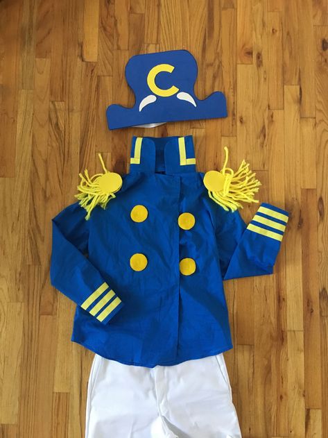 Captain Crunch Costume Diy, Captain Crunch Costume, Bootiful Halloween, O Captain My Captain, Captain Hook Costume, Captain Crunch, Captain Costume, Circle Skirt Pattern, Capn Crunch