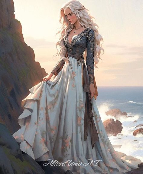 Fantasy Wedding Dress Goddesses, Fantasy Goddess Outfit, To Not Die, Fantasy Dresses, Fantasy Gowns, Fantasy Dress, Fantasy Clothing, Fantasy Fashion, Character Outfits