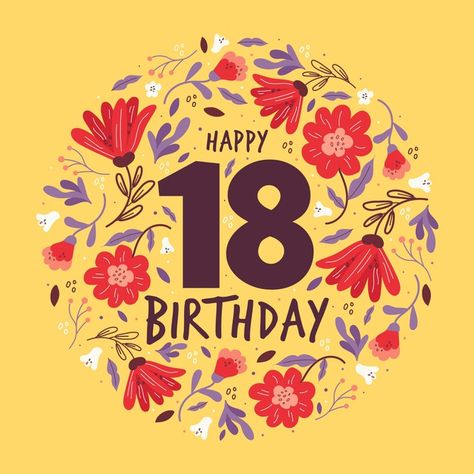 18th Birthday Images, 18th Birthday Background, Senior Party, Happy 18th Birthday, Happy Birthday 18th, Birthday Greetings Friend, Baby Boy 1st Birthday Party, Happy Birthday Greetings Friends, Birthday Clipart