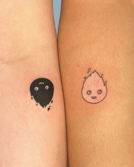 17 World's Best Couple Tattoos Ideas for All Lovely Couples Best Friend Tattoo Ideas, Friend Tattoo Ideas, Couple Tattoos Ideas, Tattoo Ideas For Couples, Cute Best Friend Tattoos, Best Friend Tattoo, Minimal Tattoo Designs, Minimal Tattoo Ideas, Best Couple Tattoos