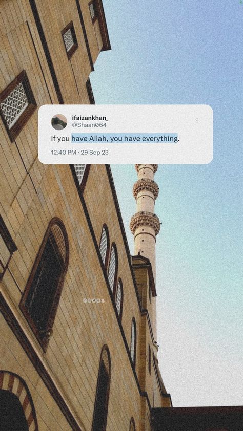 If you have Allah, you have everything. Allah Will Fix Everything, Mind Quotes, Beautiful Mind, Beautiful Mind Quotes, Mindfulness Quotes, Me Quotes, Mindfulness, Quotes, Quick Saves