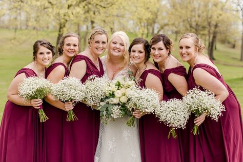 Flowers For Burgundy Bridesmaid Dresses, Small Bridesmaid Bouquet Burgundy, Burgundy Bridal Bouquet Budget-bride.shop, Birdy Grey Bridesmaid Cabernet, Burgandy Wedding Dress Birdy Grey, Burgundy Bridesmaid, Red Bouquet Wedding, Red Bouquet, Wedding Colours