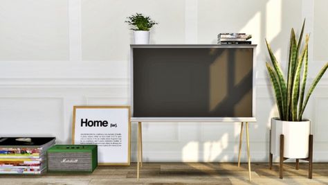 MXIMS: Ronan & Erwan Bouroullec “Serif TV” • Sims 4 Downloads Alpha Cc, Cc Furniture, Free Sims 4, Erwan Bouroullec, Match Colors, Sims 4 Update, Sims 4 Cc Furniture, Sims4 Cc, Sims 4 Build