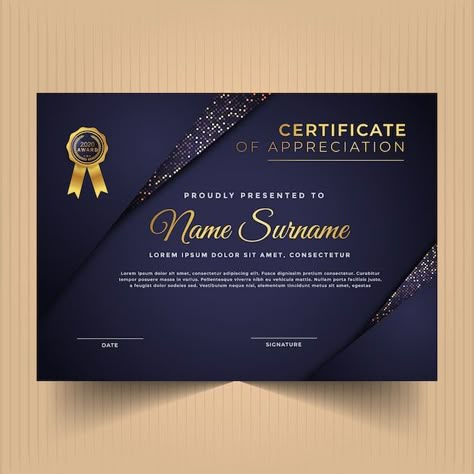 Thanks Certificate Design, Award Certificate Design Modern, Certificate Of Participation Design, Modern Certificate Design Ideas, Certificate Design Template Backgrounds, Appreciation Certificate Design, Certificate Of Appreciation Design, Certificates Of Appreciation, Awards Certificates Design