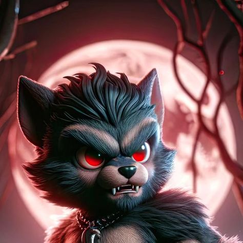 Warrior Animals, Cute Werewolf, Cute Fantasy Creatures, Horror House, Animal Fashion, Unique Animals, Cute Kawaii, Halloween House, Halloween Art