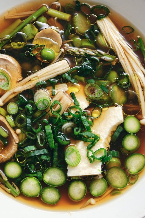 Spring Tofu Soup Recipe - NYT Cooking Newest Recipes, Spring Foods, Alison Roman, Tofu Soup, Nyt Cooking, Sweet Potato Soup, Vegetarian Soup, Prop Styling, Vegan Soup