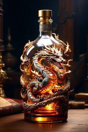 Majestic Dragon, Dragon Tattoo Art, Apple Logo Wallpaper Iphone, Magic Bottles, Dragon Artwork Fantasy, Japanese Whisky, Happy Hour Cocktails, Whisky Bottle, Apple Logo Wallpaper