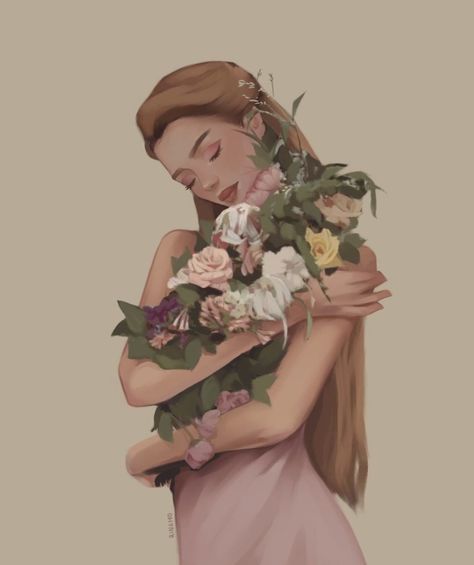 Nests Archeron Fanart, Elain Archeron Fanart, Animation Artstyle, Elain Archeron Aesthetic, Elain Acotar, Poppy Sweeting, Sydney Mack, Archeron Sisters, Elain Archeron