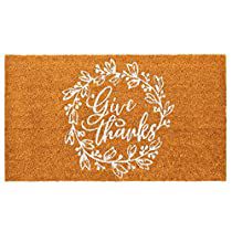 Check this out on Amazon Thanksgiving Mats, Fall Rug, Thanksgiving Home Decor, Coco Coir, Porch Rug, Front Door Mat, Perfect Thanksgiving, Front Entry Doors, Front Door Mats