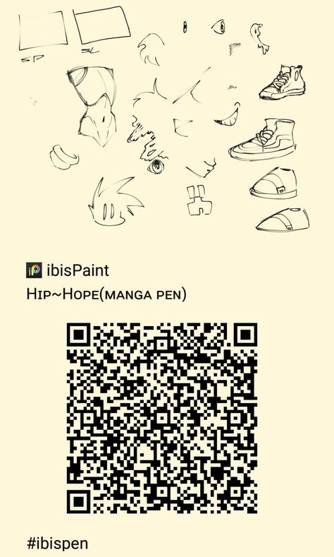 Manga Line Art Brush Ibis, Ibis Paint Manga Brush Code, Ibis Paint X Brushes Qr Code Manga, Manga Ibis Paint Code, Manga Ibis Paint Brush, Digital Brushes Ibispaint, Manga Pen Ibis Paint, Manga Brush Ibispaint, Ibspaint Qr Brushes