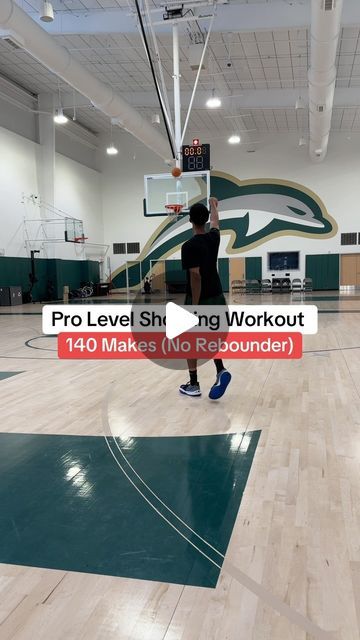 Des🖤 on Instagram: "Use / try this pro level workout to become a better shooter! This shooting workout involves elite reps. It can be completed in the gym by yourself or with a partner.. Make sure you’re attacking every rep at game speed.

#reels #explore #basketball #basketballneverstops #shooting" Basketball Shooting, In The Gym, The Gym, Make Sure, How To Become, Basketball, Gym, Canning, Instagram