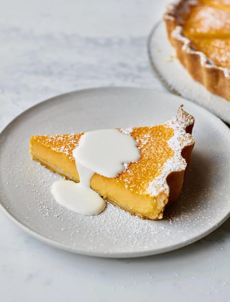 Mary Berry’s Passionfruit Tart with Orange Pastry Orange Pastry, Passionfruit Tart, Passionfruit Recipes, Mary Berry Recipe, Meringue Pie Recipes, Summer Baking, Mary Berry, Lemon Meringue, Sweet Tarts