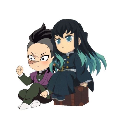 Kny Ships Chibi, Muichirou X Genya, Genmui Ship, Muichiro And Genya, Genya Muichiro, Genya X Muichiro, Muichiro X Genya, Genya X Muichirou, We Came As Romans