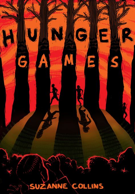 This is a very cool fan-made cover for The Hunger Games! Hunger Games Book Cover, Hunger Games Poster, Hunger Games Wallpaper, Hunger Games Fan Art, The Hunger Games Book, Books School, Hunger Games Books, Hunger Games 3, Hunger Games Catching Fire