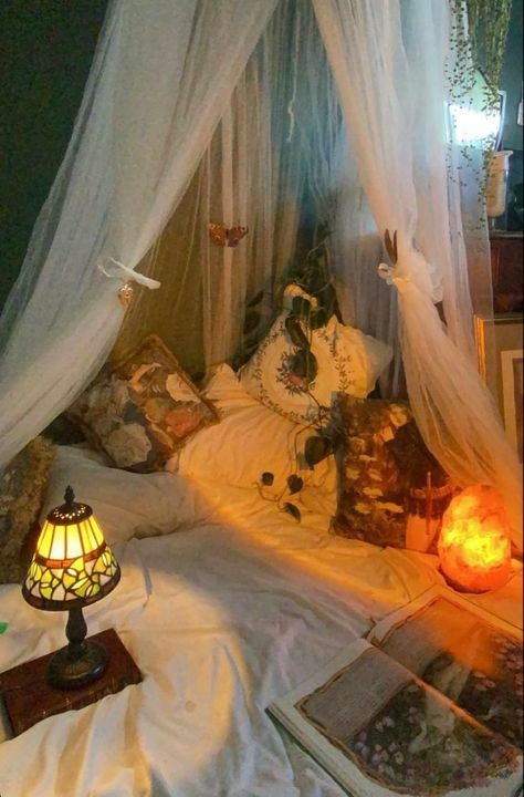 Dark Fantasy Bedroom, Whimsigothic Decor, Kitchen Cabinet Style, Fantasy Bedroom, Cabinet Style, Dreamy Room, Witch Aesthetic, Dream Room Inspiration, Practical Magic