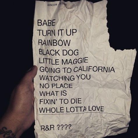 The setlist for Robert Plant’s show in Paraguay on March 18, 2015 Robert Plant And Jimmy Page, Stairway To Heaven Led Zeppelin, Led Zeppelin Backstage, Led Zeppelin Going To California, Robert Plant Led Zeppelin, Whole Lotta Love, Walk The Earth, Robert Plant, Stairway To Heaven