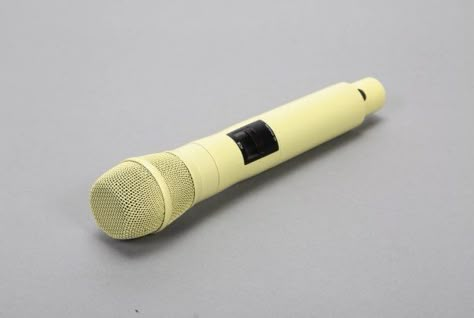 Yellow Microphone, Kpop Microphone, Custom Microphone, Fake True, Music Mic, Music Supplies, Famous Lifestyle, Ear Monitors, In Ear Monitor