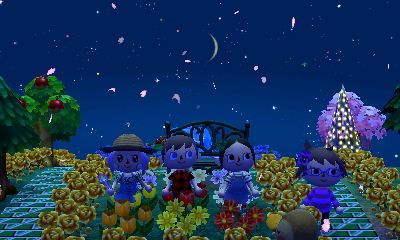 A pretty night sky. #AnimalCrossing Animal Crossing Night Sky, Animal Crossing Night, Pretty Night Sky, City Folk, Night Forest, My Town, New Leaf, Friday Night, Night Sky