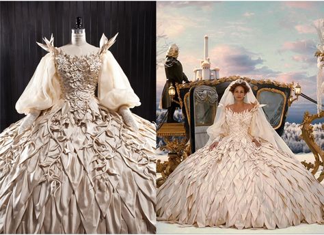 Wedding dress for Mirror Mirror- by Eiko Ishioka. Mirrored Costume, Eiko Ishioka, Queen Wedding Dress, Colleen Atwood, Hollywood Costume, Beautiful Costumes, Movie Fashion, Movie Costumes, Julia Roberts