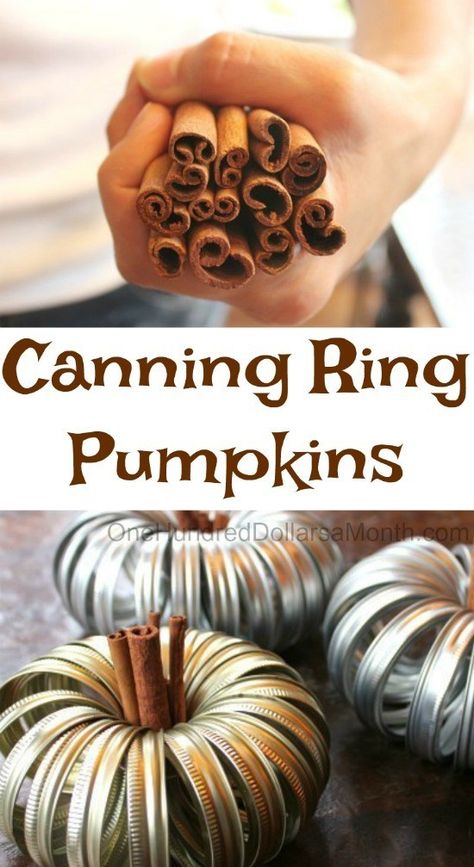 Canning Ring Crafts, Best Canning Recipes, Canning Ring Pumpkin, Canning Green Beans, Canning Jam Recipes, Pressure Canning Recipes, Canning Salsa, Canning 101, Marmalade Recipe