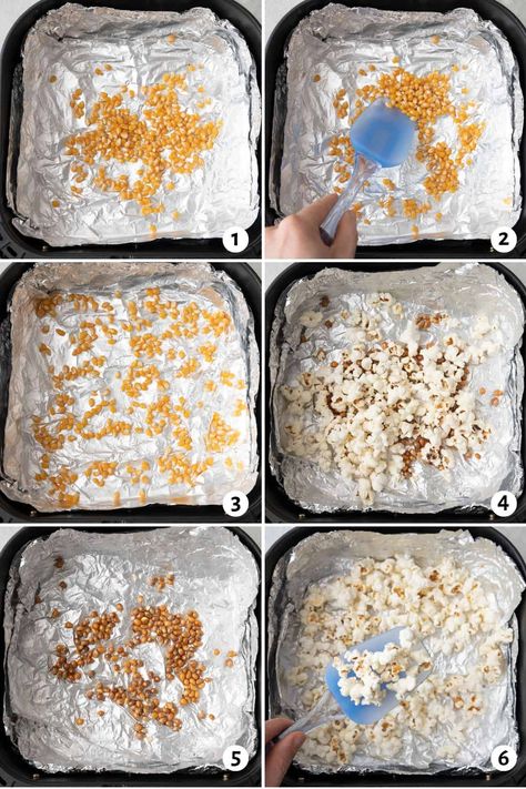 Diy Microwave Popcorn, Air Fryer Popcorn, Aldi Recipes, Air Fryer Oven Recipes, No Calorie Snacks, Air Fryer Dinner Recipes, Popcorn Recipes, Quick Easy Snacks, Air Fryer Recipes Easy