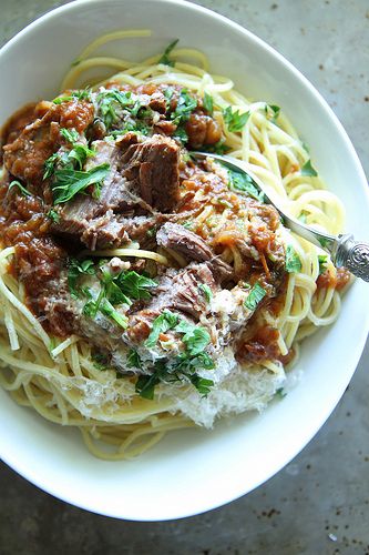 Braised Greek Pot Roast and Spaghetti by Heather Christo, via Flickr Allergy Free Recipes, Live Free, Spaghetti Squash, Beef Dishes, Eat Well, Allergy Free, Greek Recipes, Main Meals, Couscous