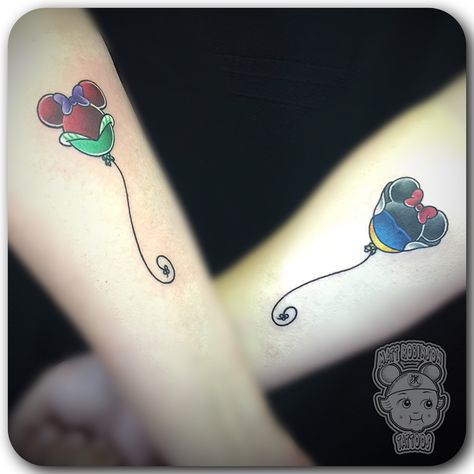 Disney Tattoos Mother Daughter, Friendship Tattoos Disney, Disney Sister Tattoos For 2, Disney Bff Tattoos, Sister Disney Tattoos, Little Disney Tattoos, Matching Disney Tattoos For Best Friends, Disney Tattoos Couples, Best Friend Disney Tattoos