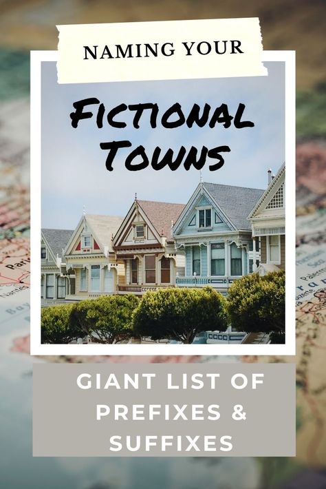 Ideas for finding the perfect name for your fictional towns! #writing #worldbuilding Fictional Town Map, Fictional Small Town Names, Street Names For Writing, Names For Fictional Towns, Aesthetic Town Names, Cute Town Names, City Names For Stories, Small Town Names Ideas, Small Town Names For Stories