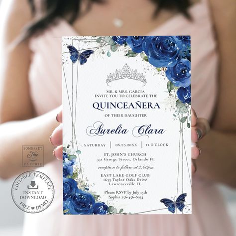 Theme Quinceanera, Birthday Party Invitations Diy, Quinceañera Invitation, Quinceanera Invitation, Invitation Diy, Australia Photos, Gold Tiara, Acrylic Invitations, Princess Tiara