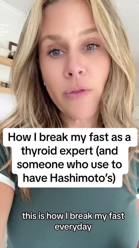 McCall McPherson PA-C | I get asked on almost a weekly basis. What the best way to break a fast is. Believe it or not. This is actually a super important part of… | Instagram Hashimotos Disease Recipes, Breaking A Fast, Thyroid Healing, Hashimotos Disease, Break Fast, Thyroid Issues, Diet Motivation Quotes, Weight Watchers Diet, Thyroid Health