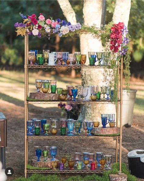 Wedding Goblets, Wildflower Wedding Theme, Forest Theme Wedding, Leave No Trace, Enchanted Forest Wedding, Eclectic Wedding, Future Wedding Plans, Cute Wedding Ideas, Wildflower Wedding