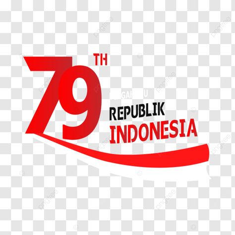 79th dirgahayu republic of indonesia with the red and white flag vector hut ri 79 logo birthday ri Red And White Flag, Birthday Logo, Logo B, Hut Ri, 17 Agustus, White Flag, Flag Vector, Business Flyer, Transparent Background