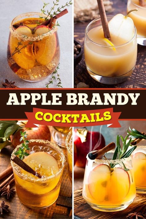 Apple Brandy Cocktails Apple Brandy Sangria, Applejack Brandy Cocktail Recipes, Apple Brandy Drinks, Apple Brandy Cocktail, Brandy Sangria, Brandy Drinks, Brandy Sour, Brandy Drink, Brandy Recipe