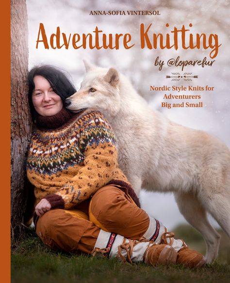 PATTERNS FOR HANDKNITTING BY ANNA-SOFIA VINTERSOL Nordic Sweater, Colorwork Knitting, Dog Adventure, Adventure Gear, Fair Isle Knitting, Needle Arts, Dog Sweaters, Ancient Cultures, Sweater Pattern