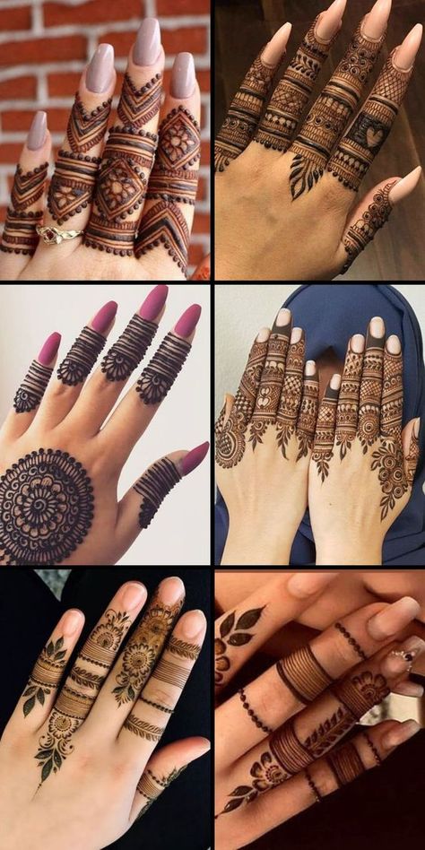 #henna designs Right Hand Mehndi Design Simple, Front Hand Finger Mehndi Designs, Front Right Hand Mehndi Designs, Mahindi Desine Simple Front Hand, Front Finger Mehendi Designs, Easy Mehandi Designs Front Hand, Mehandi Designs Back Hand, Easy Mehendi Designs Front Hand, Mehandi Back Hand Designs