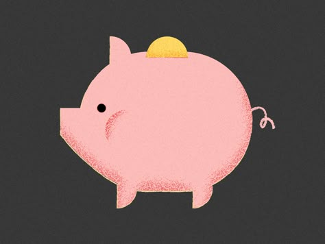 Black Friday Tip: Buy nothing and save 100% of your money. savings money piggy bank pig design texture editorial grain vector illustration Save Money Illustration, Pig Illustration Design, Saving Money Illustration, Piggy Bank Drawing, Piggy Bank Illustration, Saving Money Piggy Bank, Piggy Illustration, Buy Nothing Day, Money Pig