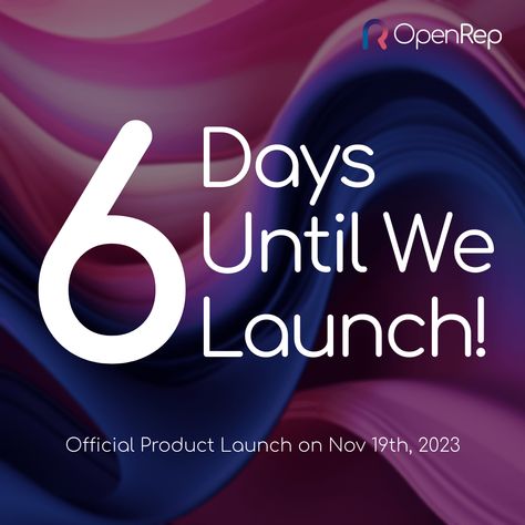 Launch Alert 🚀 The countdown to Nov 19th, 2023 has begun! For marketers and business owners, the wait for our OpenRep platform is almost over! An amalgamation of a social media scheduler & SEO article generator just 6 days away. Ensure your spot on our waitlist for a head start! Discover more at: https://ayr.app/l/udG8/ #Launch #Countdown Product Advertisement, Social Media Schedule, Countdown Calendar, Instagram Ideas, Head Start, Media Design, Social Media Design, Business Owners, Business Owner