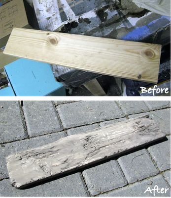 Want that driftwood/reclaimed wood look, but don't have any handy.....   This DIY shows you how to distress and age yourself.   http://stephanieathome.blogspot.com/2011/06/scrap-test-dummies-driftwood.html Faux Driftwood, Driftwood Projects, Driftwood Wall, Driftwood Crafts, Drift Wood, Primitive Crafts, Beach Crafts, Driftwood Art, Recycled Crafts