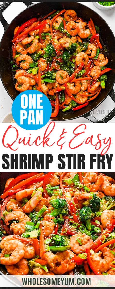 Shrimp Stirfry Easy, Best Shrimp Stir Fry Recipe, Keto Shrimp Stir Fry Recipes, Gluten Free Shrimp Stir Fry, Low Sodium Shrimp Stir Fry Recipes, Shrimp And Scallop Stir Fry Recipe, Shrimp Vegetable Recipes, Shrimp And Vegetable Stir Fry, Stir Fry Shrimp And Vegetables