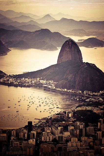 Pão de Açúcar (Sugarloaf mountain), Brazil. Photo by theGentleman Future Travel, Beautiful Places In The World, Countries Of The World, Places Around The World, Aerial View, Travel Around The World, Wonderful Places, Dream Vacations, Travel Around