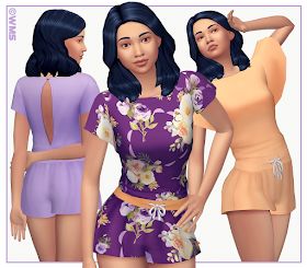 WildlyMiniatureSandwich: Lydia Romper Sims 4 Romper, Cc Sims4, Sims 4 Family, My Sims, Sims 4 Mm Cc, Look Magazine, Sims Games, New Mods, Sims 4 Mm