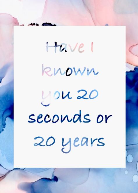 Have I Known You 20 Seconds Or 20 Years, Swift Quotes, Im Falling In Love, Falling In Love Again, Taylor Swift Quotes, 20 Years, Falling In Love, Knowing You, Taylor Swift