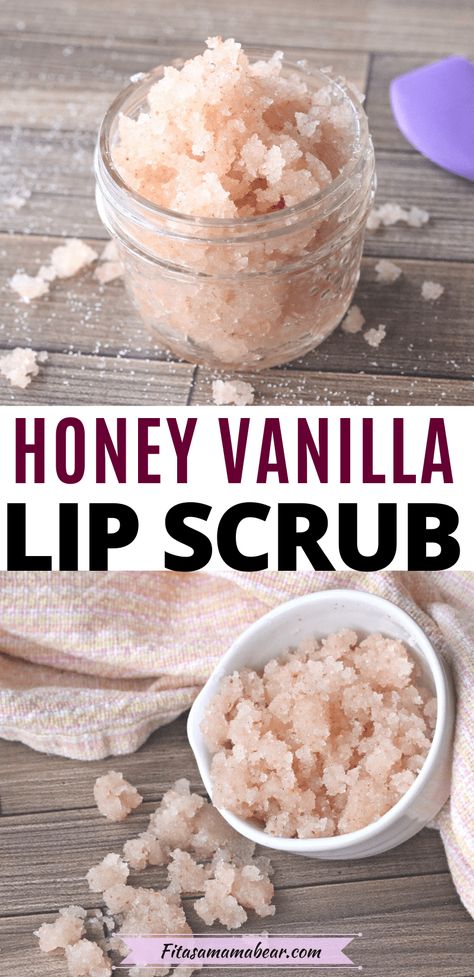 Sugar Wax Recipe Diy, Wax Recipe, Scrub Recipe Diy, Diy Sugar Scrub Recipe, Lip Scrub Recipe, Lip Scrub Homemade, Honey Diy, Sugar Scrub Homemade, Lip Scrub Diy