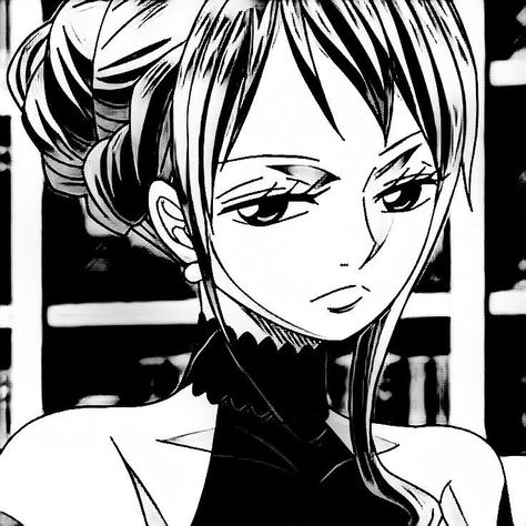 One Piece Manga Icons Nami Black And White, Black Nami Icons, Nami Manga Icons Black And White, Anime Icon Black And White, Nami Manga Panels, Bw Icons, Black And White One Piece, One Piece Tattoos, One Piece Ace