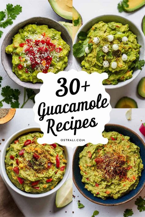 Guacamole is the perfect dip for any party! Try our amazing recipes that include spicy jalapeños tasty mango and zesty lime. Enhance your nachos tacos and burritos with these flavorful twists. Each recipe is easy to make and will impress your friends and family. Let’s bring the fiesta! https://ostrali.com/foodr/guacamole-recipes Smoked Guacamole, Greek Yogurt Guacamole, Chipotle Guacamole Recipe, Pineapple Guacamole, Chipotle Guacamole, Gin Drink Recipes, Nacho Taco, Guacamole Recipes, Mango Guacamole