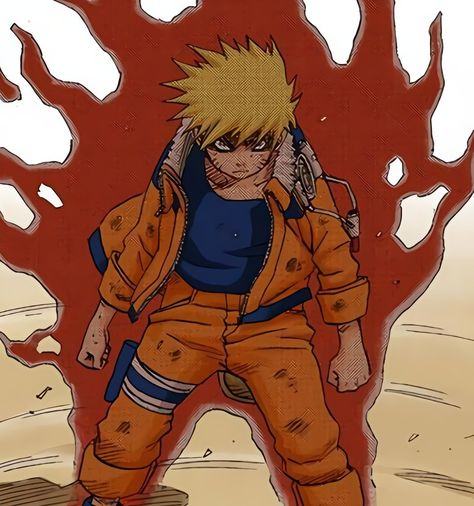 Naruto Uzumaki Manga Panels Colored, Naruto Rage Manga, Naruto Manga Icons Color, Cool Naruto Pics, Naruto Rasengan Manga, Naruto Rage Mode, Naruto Angry, Naruto Manga Pfp, Naruto Rage