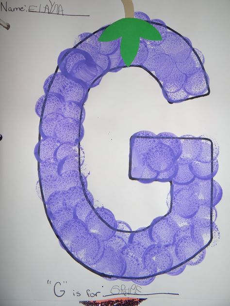 G Letter Activities For Preschool, The Letter G Preschool, G Craft For Preschool, G Projects For Preschool, G Is For Grapes Craft, Letter G Activities For Preschool Crafts, Letter G Projects For Preschool, Letter G Kindergarten Activities, Letter G Art Preschool