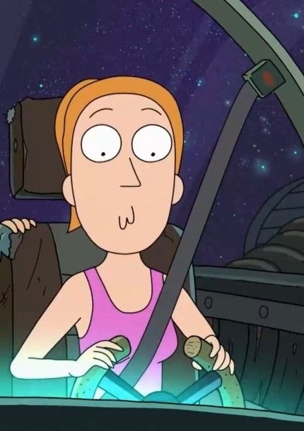 Summer Rick And Morty Icons, Summer Smith Fanart, Summer Rick And Morty, Summer Smith Rick And Morty, Rick And Morty Summer, Rm Poster, Oc Insert, Summer Smith, Movies Pictures