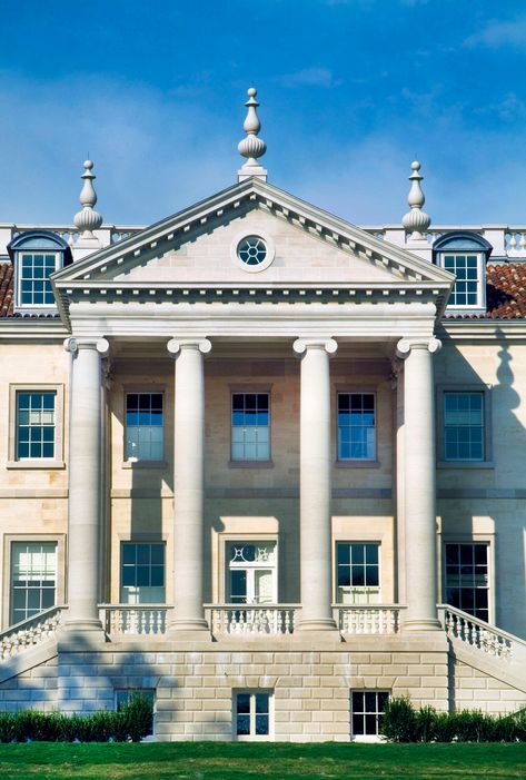 Highland Park House — Larry E. Boerder | Traditional & Classical Architecture Classical Home Design, Roman Arch, Classical Home, Neo Classical Architecture, Commercial And Office Architecture, Classical House, Park House, Neoclassical Architecture, French Architecture